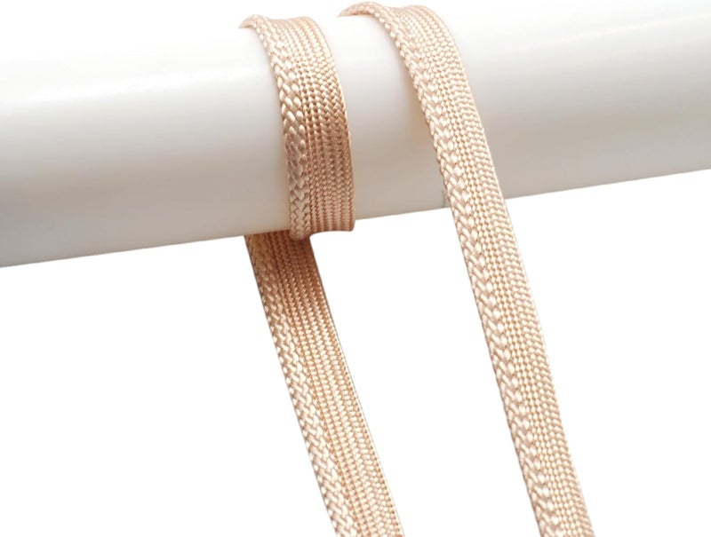 YRCLASYTRIM 0.35inch,(55Yards) Sewing Piping Trim,Shining Polyesterter Cord Trim,for Sewing Clothing,Hometextile, Decoration DIY Crafts Edge Piping Embellishments,30Colour (Rutabaga) - Image 1